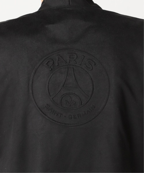 PARIS SAINT-GERMAIN(パリサンジェルマン)の「【Paris Saint-Germain】フェイクスウェード ボタンレス カーディガン(カーディガン/ボレロ・メンズ・ホワイト/ブラック/ベージュ・LARGE/MEDIUM/SMALL)」の5枚目の写真