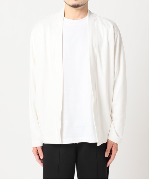 PARIS SAINT-GERMAIN(パリサンジェルマン)の「【Paris Saint-Germain】フェイクスウェード ボタンレス カーディガン(カーディガン/ボレロ・メンズ・ホワイト/ブラック/ベージュ・LARGE/MEDIUM/SMALL)」の8枚目の写真