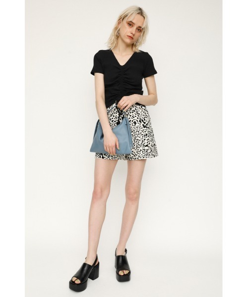 SLY（スライ）の「FRONT DRAWST CUT TOPS フロント ドロスト カット