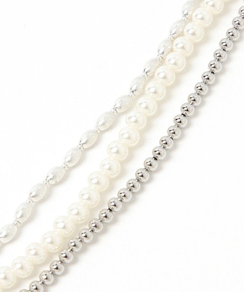 GLOBAL WORK（グローバルワーク）の「3レンブレスレット/947881（ブレスレット・レディース・ゴールド/ライトグレー・FREE）」の8枚目の写真