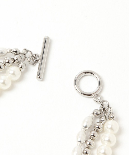 GLOBAL WORK（グローバルワーク）の「3レンブレスレット/947881（ブレスレット・レディース・ゴールド/ライトグレー・FREE）」の9枚目の写真