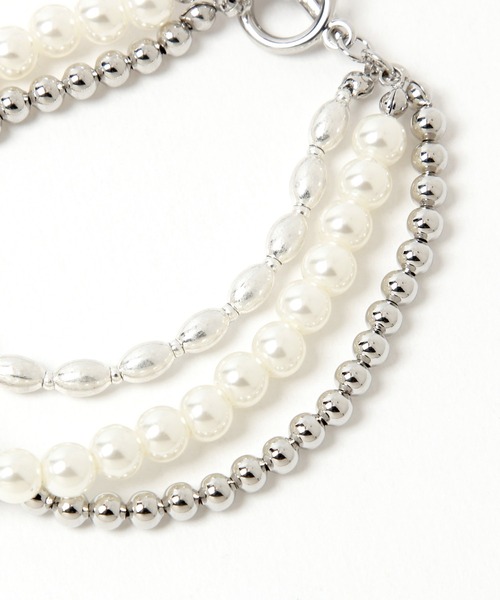 GLOBAL WORK（グローバルワーク）の「3レンブレスレット/947881（ブレスレット・レディース・ゴールド/ライトグレー・FREE）」の10枚目の写真