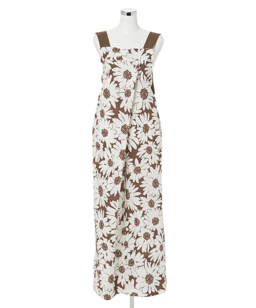 DRWCYS(ドロシーズ)の「フラワープリントバックリボンコンビネゾン(サロペット/オーバーオール・レディース・ブラック/ブラウン/レッド・SMALL/MEDIUM)」の18枚目の写真