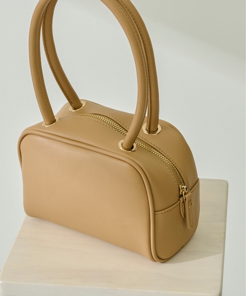 Ambre Neige(アンブルネージュ)の「ボストンバック/【WEB/EC限定商品】(ハンドバッグ・レディース・ホワイト/ベージュ/イエロー・FREE)」の17枚目の写真