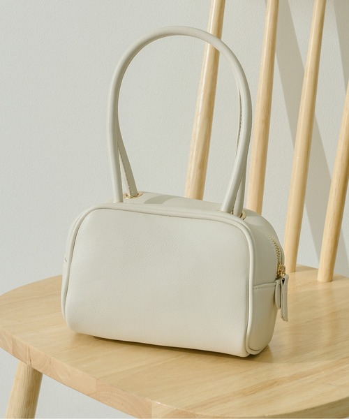Ambre Neige(アンブルネージュ)の「ボストンバック/【WEB/EC限定商品】(ハンドバッグ・レディース・ホワイト/ベージュ/イエロー・FREE)」の19枚目の写真