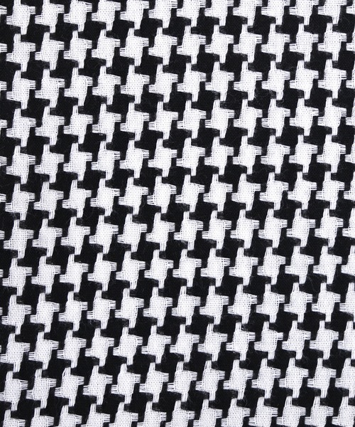 WC（ダブル シー）の「千鳥柄サマーベスト（ベスト・レディース・ブラック/サックスブルー/ホワイト・FREE）」の7枚目の写真