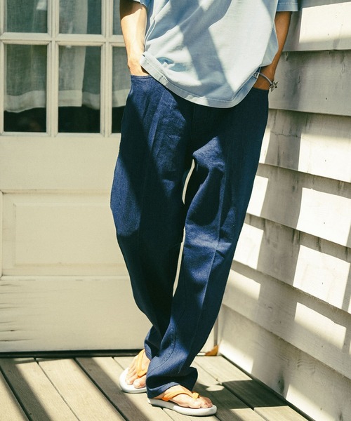 BAYFLOW（ベイフロー）の「DENIM TAPERED（デニムパンツ・メンズ・ブルー/ネイビー・MEDIUM/LARGE）」の2枚目の写真