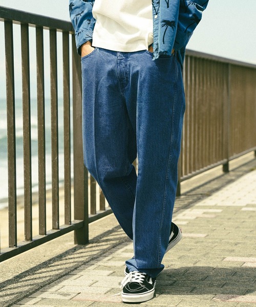 BAYFLOW（ベイフロー）の「DENIM TAPERED（デニムパンツ・メンズ・ブルー/ネイビー・MEDIUM/LARGE）」の3枚目の写真