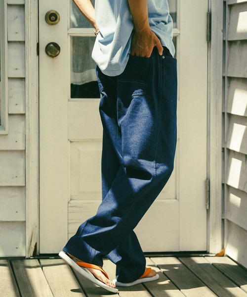 BAYFLOW（ベイフロー）の「DENIM TAPERED（デニムパンツ・メンズ・ブルー/ネイビー・MEDIUM/LARGE）」の5枚目の写真