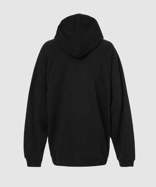 RAF SIMONS(ラフシモンズ)の「Oversized hoodie with pictures in red frame(パーカー・メンズ・ブラック・SMALL/X-SMALL)」の2枚目の写真
