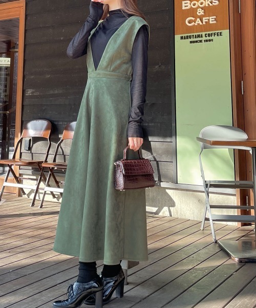 RANAN(ラナン)の「シアーハイネックカットソー(Tシャツ/カットソー・レディース・ベージュ/ブラック/オフホワイト・L/LL/3L/M)」の5枚目の写真