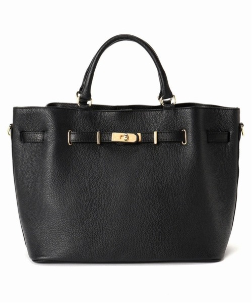 【ひよ】値下げ　MILOS カナグツキトート黒 MILOS（ミロス）の「【MILOS】 カナグツキトート6◇（トートバッグ