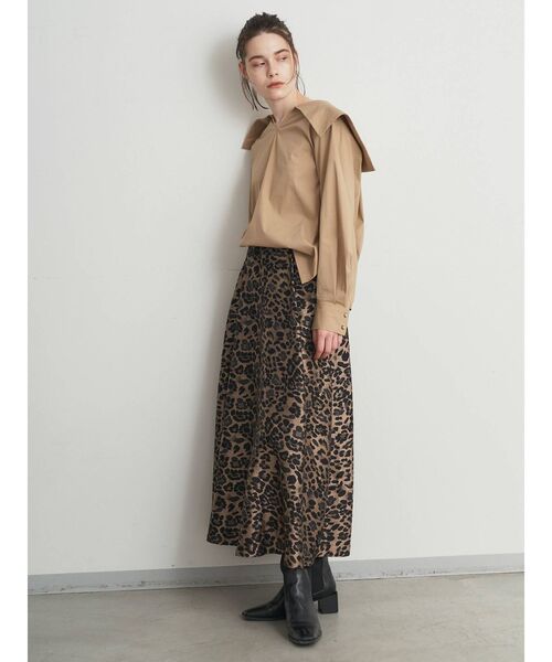 ELENDEEK（エレンディーク）の「ジャガードタックボリュームスカート（スカート・レディース・その他1/その他2・01/02）」の11枚目の写真