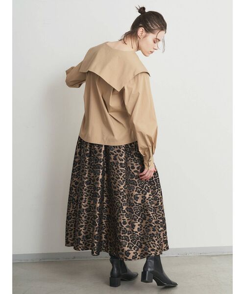 ELENDEEK（エレンディーク）の「ジャガードタックボリュームスカート（スカート・レディース・その他1/その他2・01/02）」の14枚目の写真