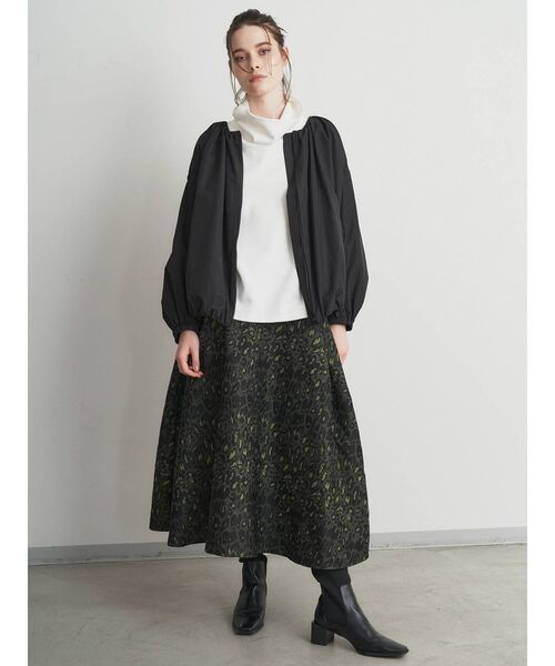 ELENDEEK（エレンディーク）の「ジャガードタックボリュームスカート（スカート・レディース・その他1/その他2・01/02）」の5枚目の写真