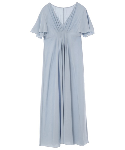 fifth（フィフス）の「ピンタックフレアワンピース（ワンピース・レディース・オフホワイト/ブラック/ライトブルー・MEDIUM）」の4枚目の写真