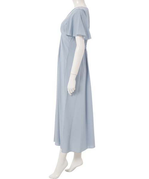 fifth（フィフス）の「ピンタックフレアワンピース（ワンピース・レディース・オフホワイト/ブラック/ライトブルー・MEDIUM）」の6枚目の写真