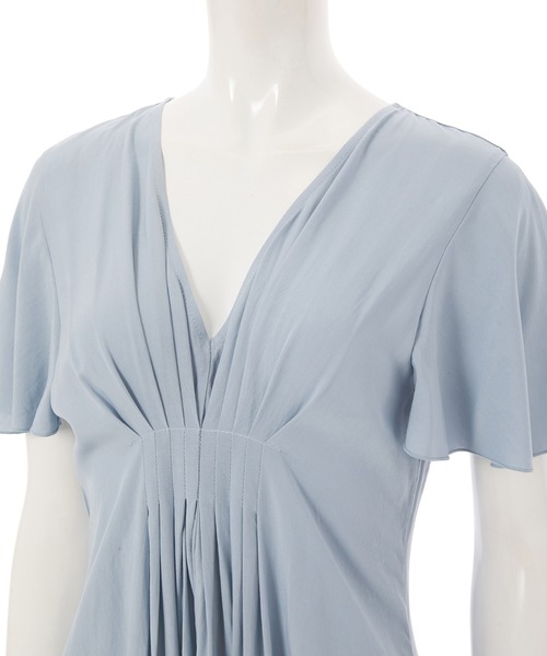 fifth（フィフス）の「ピンタックフレアワンピース（ワンピース・レディース・オフホワイト/ブラック/ライトブルー・MEDIUM）」の8枚目の写真