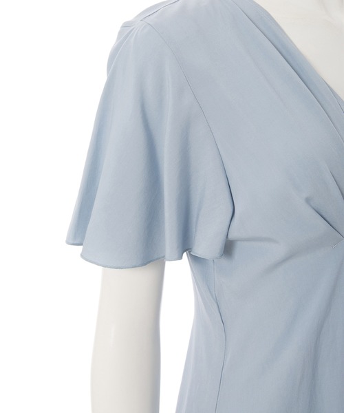 fifth（フィフス）の「ピンタックフレアワンピース（ワンピース・レディース・オフホワイト/ブラック/ライトブルー・MEDIUM）」の9枚目の写真