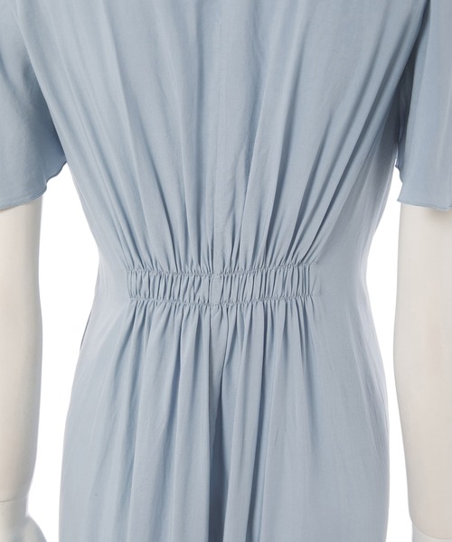 fifth（フィフス）の「ピンタックフレアワンピース（ワンピース・レディース・オフホワイト/ブラック/ライトブルー・MEDIUM）」の11枚目の写真