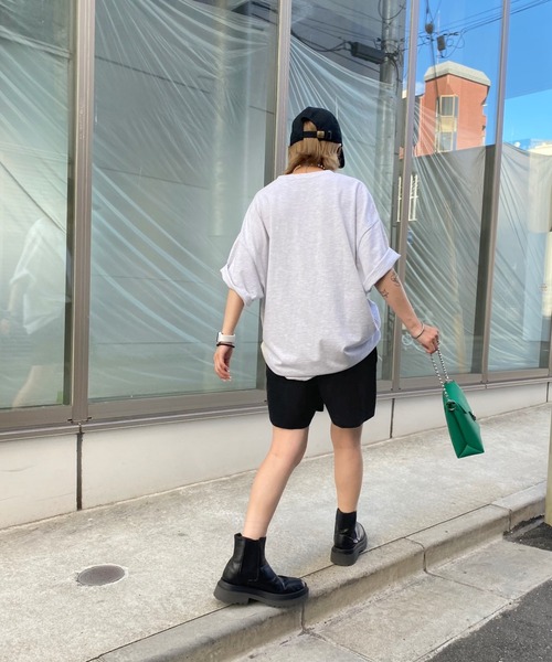 WHO'S WHO gallery（フーズフーギャラリー）の「COOPER FACT 刺繍ロゴTEE（Tシャツ/カットソー・メンズ・ホワイト/アッシュグレー/ブラック/ブラウン/グリーン・FREE）」の10枚目の写真