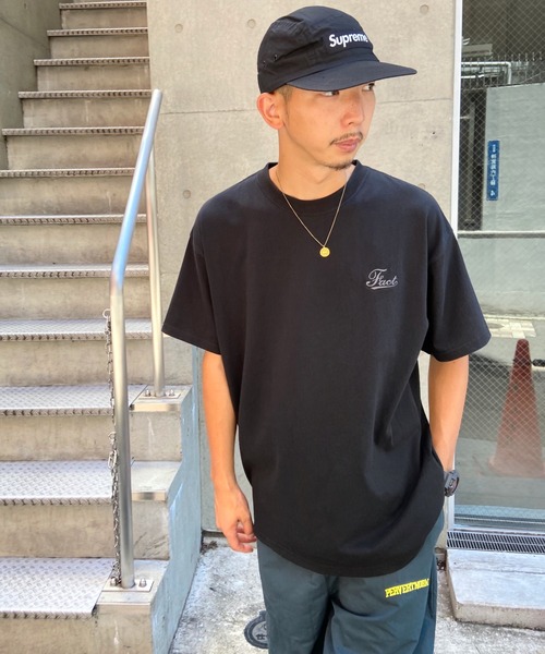 WHO'S WHO gallery（フーズフーギャラリー）の「COOPER FACT 刺繍ロゴTEE（Tシャツ/カットソー・メンズ・ホワイト/アッシュグレー/ブラック/ブラウン/グリーン・FREE）」の16枚目の写真