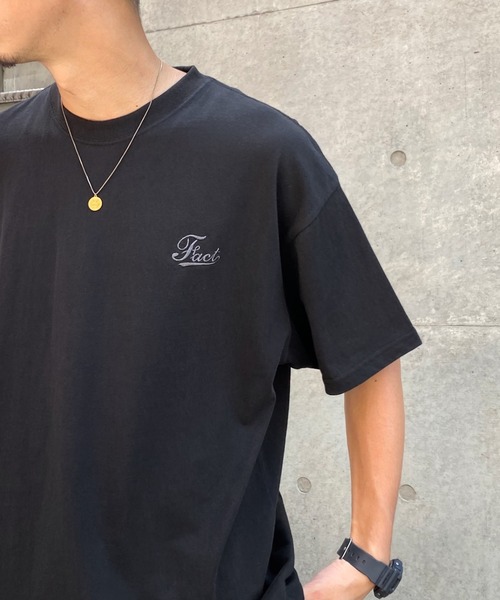 WHO'S WHO gallery（フーズフーギャラリー）の「COOPER FACT 刺繍ロゴTEE（Tシャツ/カットソー・メンズ・ホワイト/アッシュグレー/ブラック/ブラウン/グリーン・FREE）」の18枚目の写真