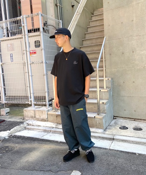 WHO'S WHO gallery（フーズフーギャラリー）の「COOPER FACT 刺繍ロゴTEE（Tシャツ/カットソー・メンズ・ホワイト/アッシュグレー/ブラック/ブラウン/グリーン・FREE）」の19枚目の写真