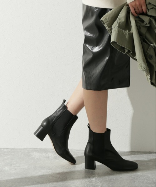 MOHI（モヒ）の「【MOHI/モヒ】サイドゴアショートブーツ◆（ブーツ・レディース・ブラック・39/35/38/36/37）」の2枚目の写真
