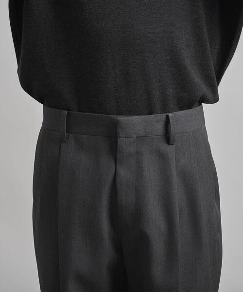 LOEFF(ロエフ)の「<LOEFF(ロエフ)>ギャバ 2タック テーパードパンツ MEN’S†◆(スラックス・メンズ・ダークグレー/モカ・1/2/0)」の19枚目の写真