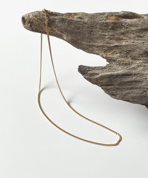 Taaii(ターイ)の「Taaii:SILVER 925 KIHEI SHORT NECKLACE / シルバー925 喜平ショートネックレス(ネックレス・レディース・シルバー/ゴールド・FREE)」の12枚目の写真