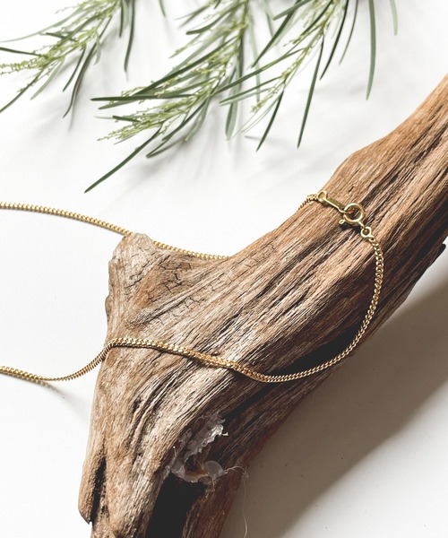 Taaii(ターイ)の「Taaii:SILVER 925 KIHEI SHORT NECKLACE / シルバー925 喜平ショートネックレス(ネックレス・レディース・シルバー/ゴールド・FREE)」の15枚目の写真