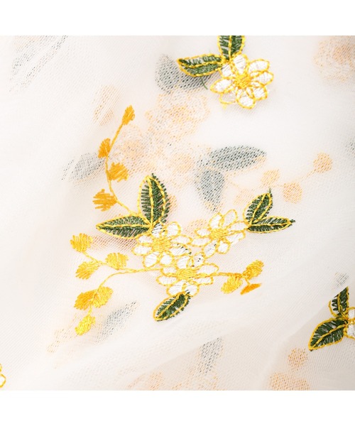 Francfranc（フランフラン）の「チュールバッグ イエロー×ホワイト（ハンドバッグ・レディース・マルチ・FREE）」の4枚目の写真