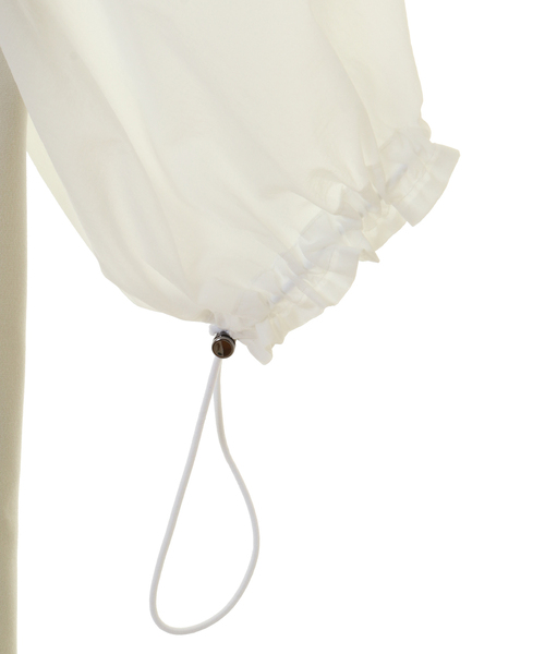 alcali（アルカリ）の「スピンドルシャツ袖ジャージーワンピ（ワンピース・レディース・アイボリー/ブラック・FREE）」の11枚目の写真