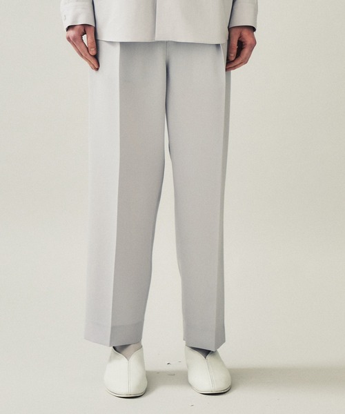 city（シティ）の「WIDE TAPERED PANTS（スラックス・メンズ・ブラック/ライトグレー/パープル・2/1/3）」の17枚目の写真