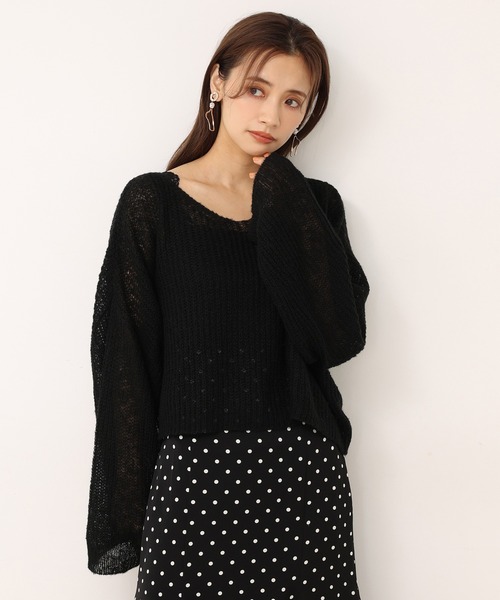 one after another NICE CLAUP（ワンアフターアナザーナイスクラップ）の「バックレースアップマーメイドスカート（スカート・レディース・ブラック/ブラウン/ホワイト系その他/ブラック系その他/ベージュ系その他・MEDIUM/LARGE）」の17枚目の写真