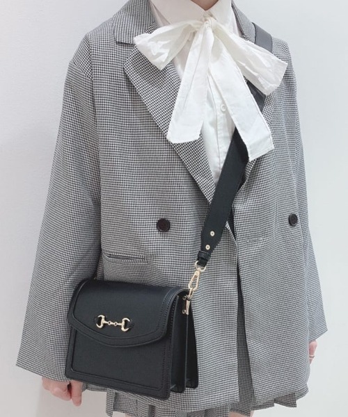 WEGO(ウィゴー)の「WEGO/テーラードジャケット(テーラードジャケット・レディース・ブラック/ブラウン/グレー/ベージュ系その他2/ブラック系その他3・FREE)」の3枚目の写真