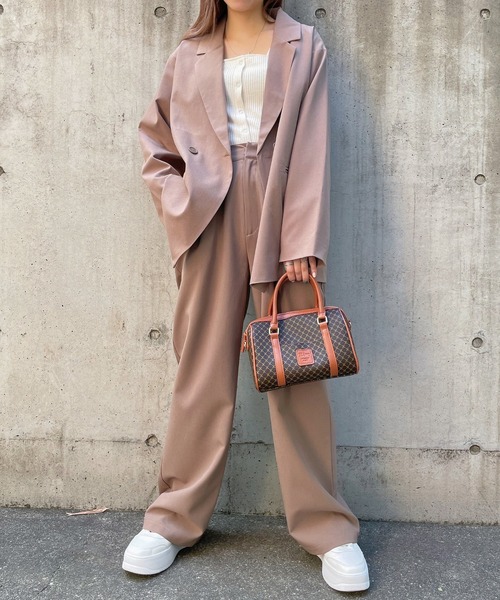 WEGO(ウィゴー)の「WEGO/テーラードジャケット(テーラードジャケット・レディース・ブラック/ブラウン/グレー/ベージュ系その他2/ブラック系その他3・FREE)」の14枚目の写真