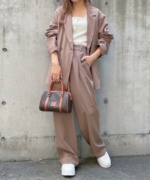 WEGO(ウィゴー)の「WEGO/テーラードジャケット(テーラードジャケット・レディース・ブラック/ブラウン/グレー/ベージュ系その他2/ブラック系その他3・FREE)」の15枚目の写真