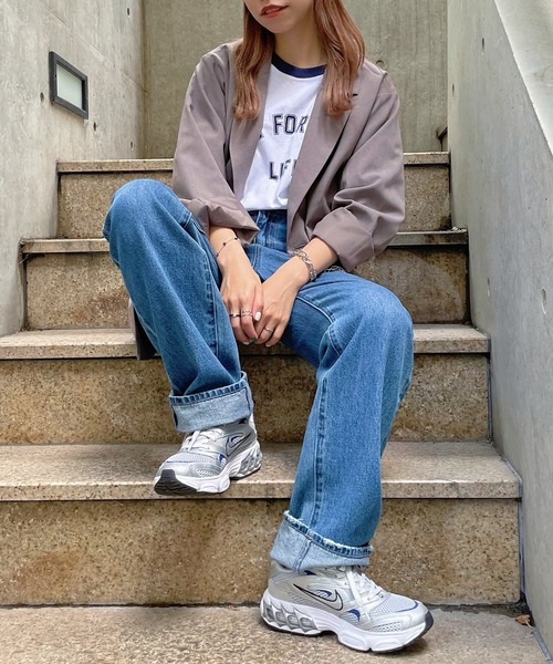 WEGO(ウィゴー)の「WEGO/テーラードジャケット(テーラードジャケット・レディース・ブラック/ブラウン/グレー/ベージュ系その他2/ブラック系その他3・FREE)」の9枚目の写真