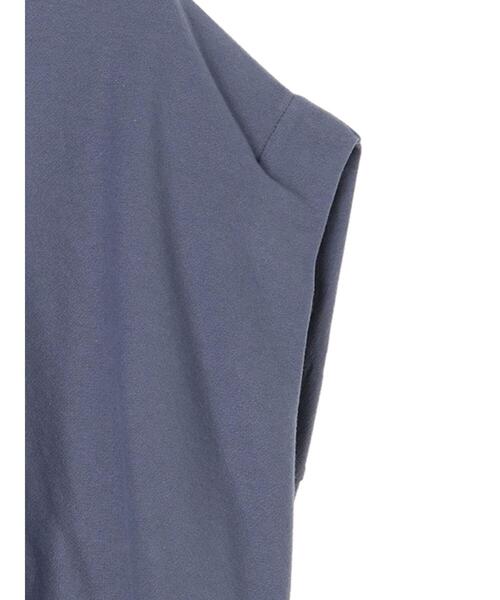 AMERICAN HOLIC（アメリカンホリック）の「ジョーゼットバックドレープカットプルオーバー（Tシャツ/カットソー・レディース・モカ/チャコールグレー/ブルー・L/M）」の9枚目の写真