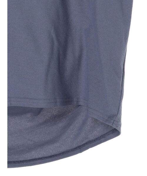 AMERICAN HOLIC（アメリカンホリック）の「ジョーゼットバックドレープカットプルオーバー（Tシャツ/カットソー・レディース・モカ/チャコールグレー/ブルー・L/M）」の8枚目の写真