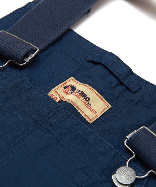 Nigel Cabourn（ナイジェルケーボン）の「Nigel Cabourn  FACTORY DUNGAREE COTTON RIPSTOP (ナイジェルケーボン ファクトリーダンガリー コットンリップストップ)(2colors)(Men's)(80431350520)（サロペット/オーバーオール・メンズ・ネイビー/アーミー・46/50/48）」の15枚目の写真