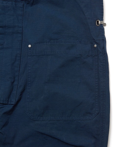 Nigel Cabourn（ナイジェルケーボン）の「Nigel Cabourn  FACTORY DUNGAREE COTTON RIPSTOP (ナイジェルケーボン ファクトリーダンガリー コットンリップストップ)(2colors)(Men's)(80431350520)（サロペット/オーバーオール・メンズ・ネイビー/アーミー・46/50/48）」の18枚目の写真