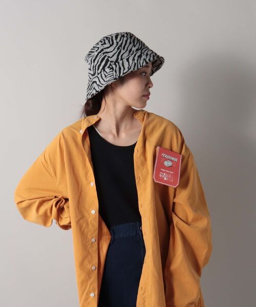 fredy repit（フレディレピ）の「ゼブラ バケットHAT（ハット・レディース・ブラック系その他/ブラウン系その他・FREE）」の3枚目の写真