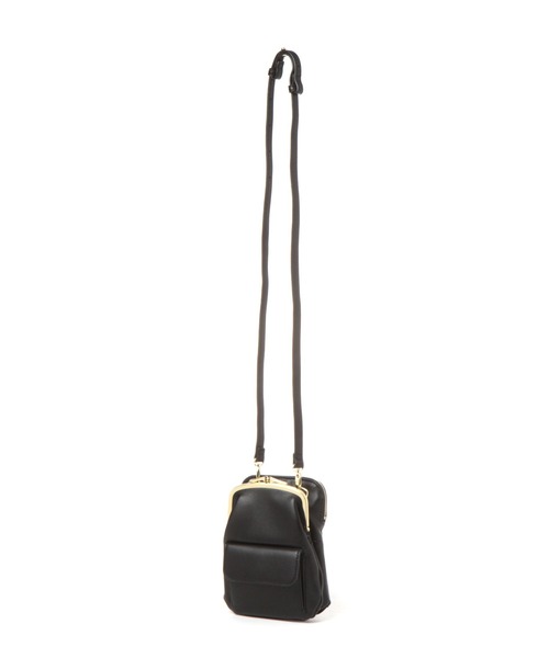 studio CLIP（スタディオクリップ）の「ＰＵがま口機能ショルダーバッグ（ショルダーバッグ・レディース・ブラック/ベージュ/グリーン・FREE）」の2枚目の写真