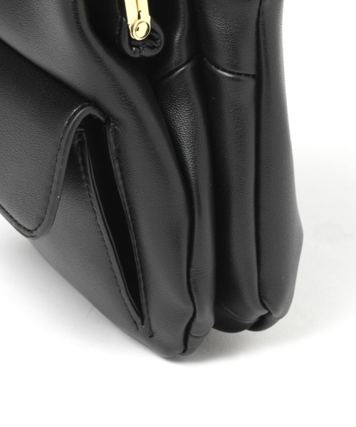 studio CLIP（スタディオクリップ）の「ＰＵがま口機能ショルダーバッグ（ショルダーバッグ・レディース・ブラック/ベージュ/グリーン・FREE）」の13枚目の写真