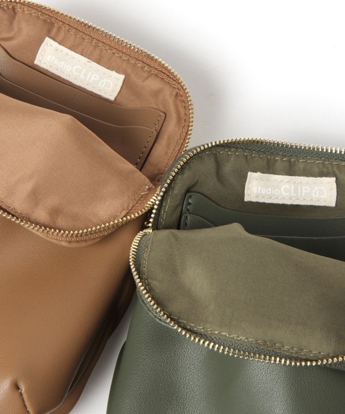 studio CLIP（スタディオクリップ）の「ＰＵがま口機能ショルダーバッグ（ショルダーバッグ・レディース・ブラック/ベージュ/グリーン・FREE）」の22枚目の写真