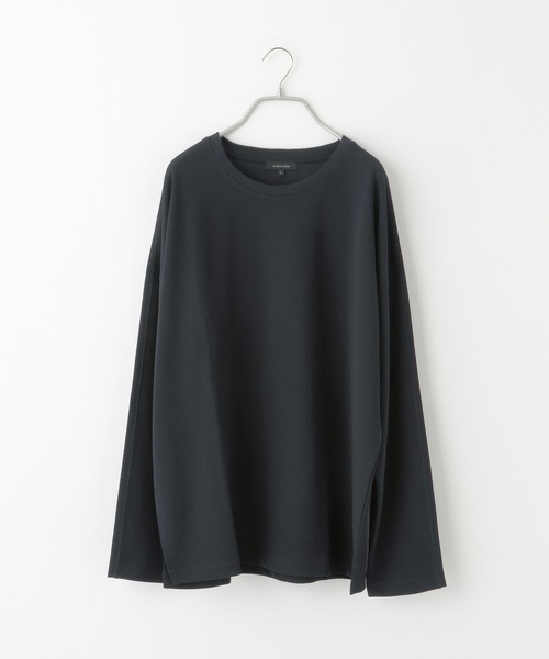 GLOBAL WORK（グローバルワーク）の「ジョーゼットクルーTシャツ/215337（Tシャツ/カットソー・メンズ・チャコールグレー/ライトブルー/ネイビー/オフホワイト/グリーン系その他7・SMALL/MEDIUM/LARGE）」の5枚目の写真