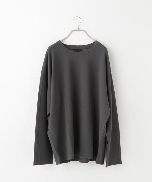 GLOBAL WORK（グローバルワーク）の「ジョーゼットクルーTシャツ/215337（Tシャツ/カットソー・メンズ・チャコールグレー/ライトブルー/ネイビー/オフホワイト/グリーン系その他7・SMALL/MEDIUM/LARGE）」の3枚目の写真